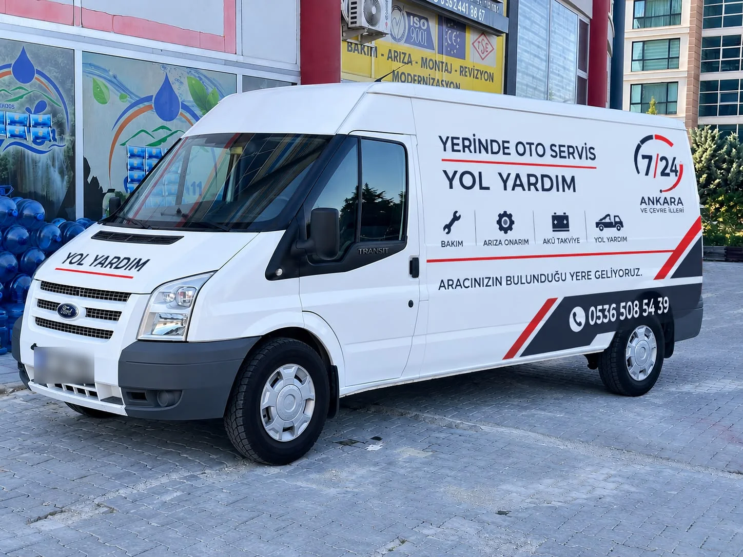 OtoUstaKapında mobil servis aracı